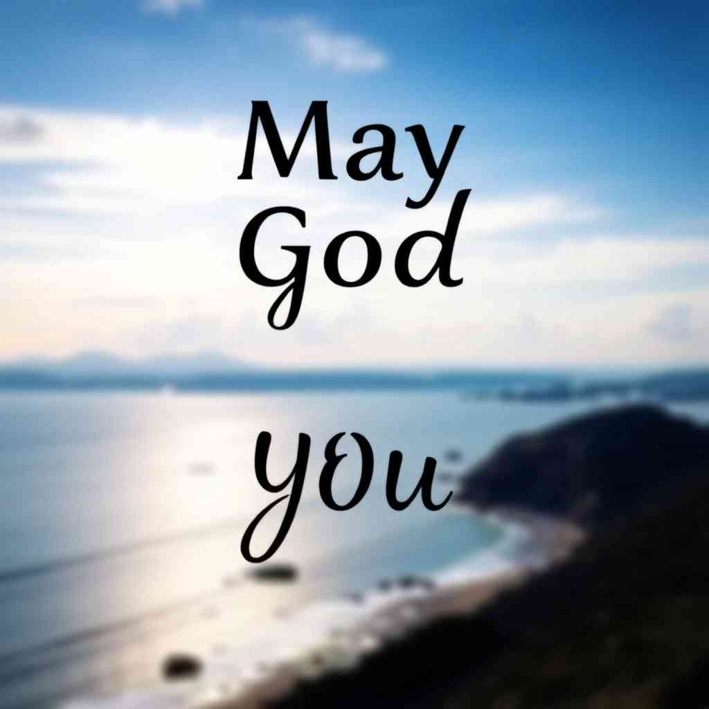 other ways to say May God bless you quotes