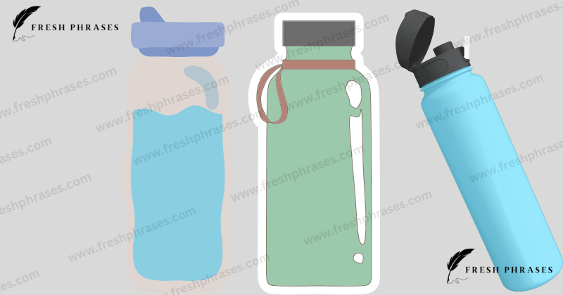 Stay hydrated with a reusable water bottle. It's eco-friendly and convenient.